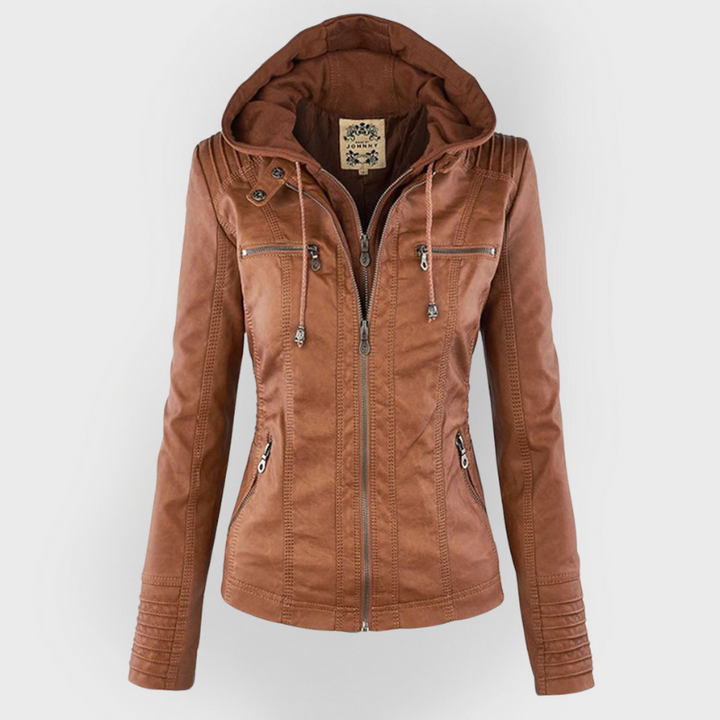 MEGAN™|Giacca di alla moda con cappuccio