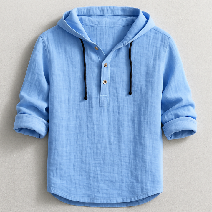 ALDRIN™|CAMICIA CON CAPPUCCIO
