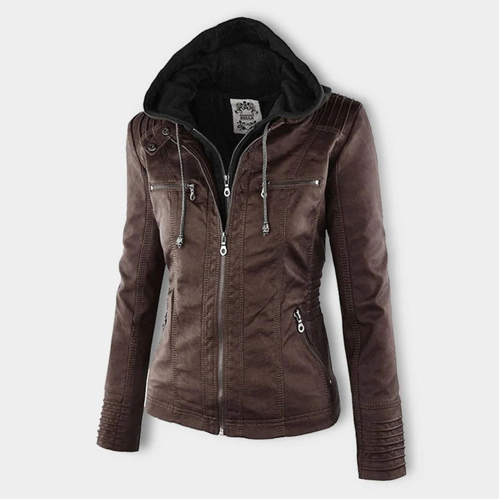 MEGAN™|Giacca di alla moda con cappuccio