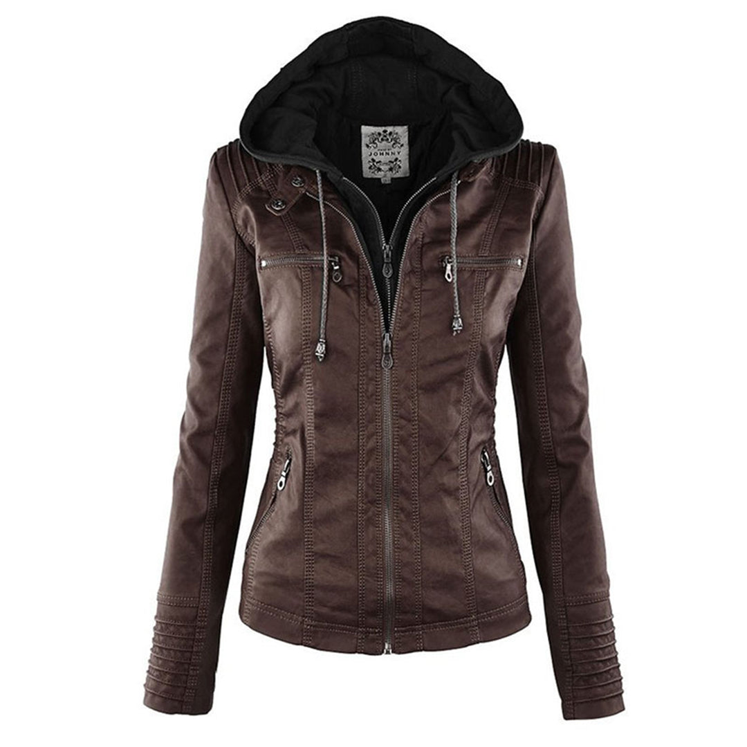 MEGAN™|Giacca di alla moda con cappuccio